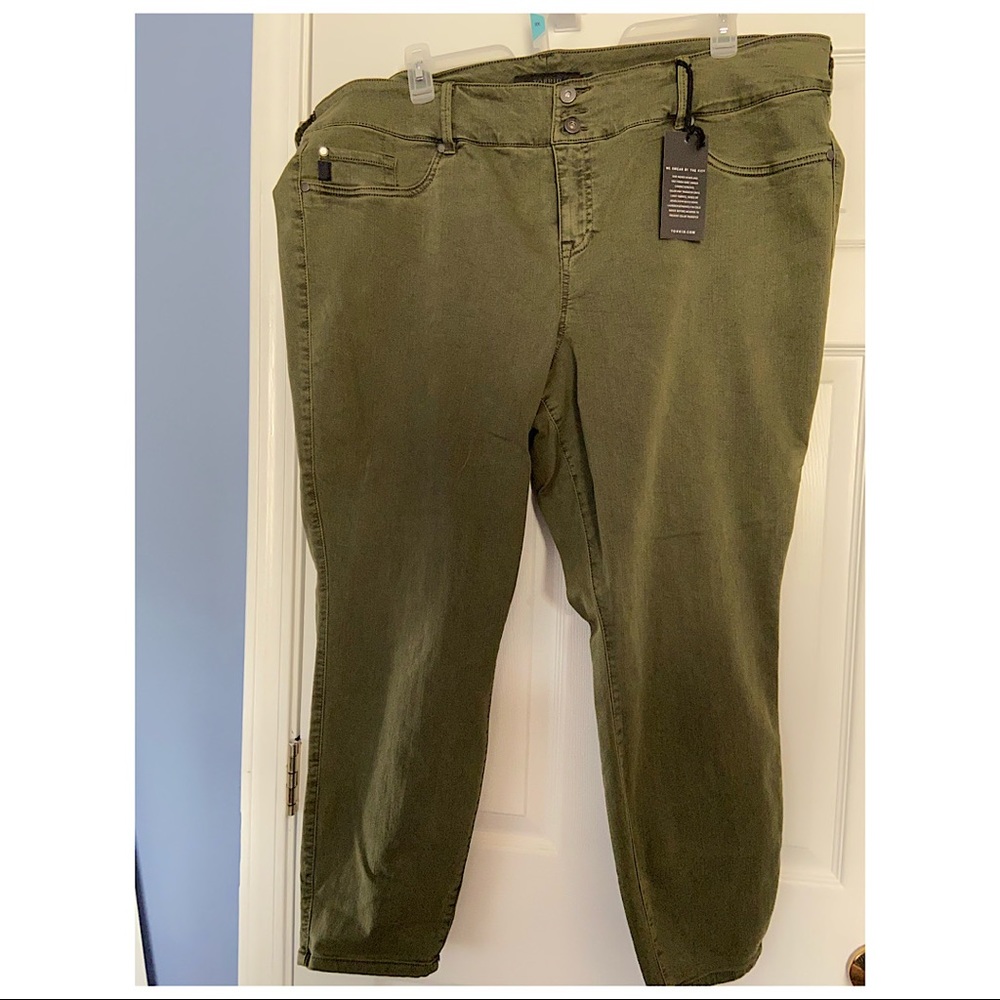 Torrid Green Jeggings